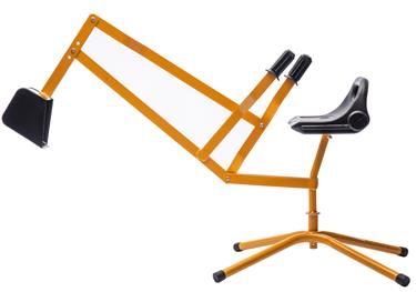 MegaLeg Metallinen kaivinkone HQ lapsille, Oranssi-3