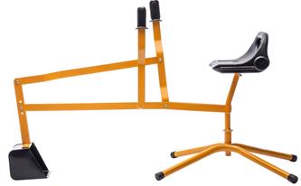 MegaLeg Metallinen kaivinkone HQ lapsille, Oranssi-7