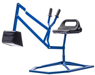 MegaLeg Metallinen kaivinkone HQ2 lapsille, sininen