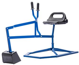 MegaLeg Metallinen kaivinkone HQ2 lapsille, sininen-2