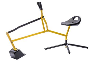 MegaLeg metallinen kaivinkone lapsille 115 x 85 cm-2