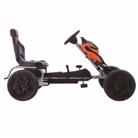 MegaLeg Pedal Gokart lapsille 4-8 vuotta, oranssi-3