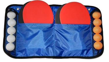 MegaLeg perhepöytätennis-setti, 4 mailaa ja 10 palloa-2