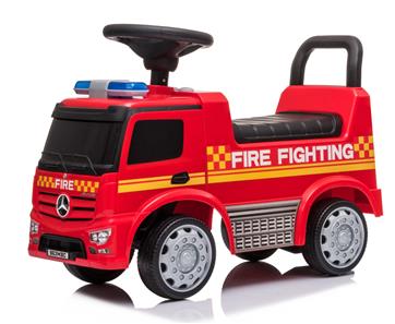 Mercedes Antos paloauto Potkuauto nahkaistuimella / ääni / valo-2