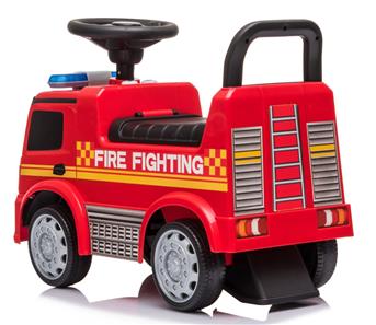 Mercedes Antos paloauto Potkuauto nahkaistuimella / ääni / valo-4