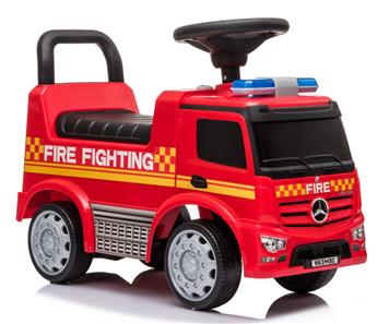 Mercedes Antos paloauto Potkuauto nahkaistuimella / ääni / valo-6