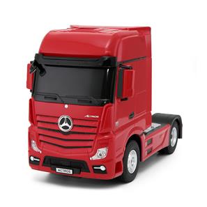 Mercedes-Benz Actros RC-kuorma-auto + Mercedes AMG GT Car 2.4G punainen-4