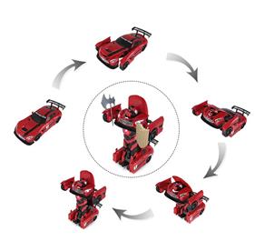Mercedes-Benz AMG GT-3 Transform robottiauto 2.4G 1:14-4