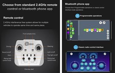 Mercedes-benz Arocs Kauko-ohjattava kuorma-auto 1:20-5