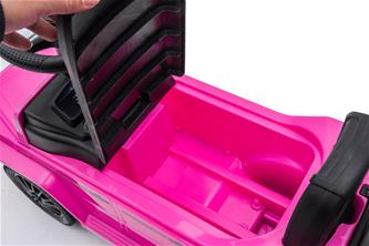 Mercedes Benz G350D Vaaleanpunainen Potkuauto lapsille (alkaen 12 kk)-6