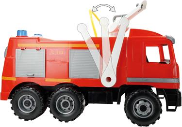 Mercedes-Benz Giant Fire Truck 64cm - Suihkuttaa vettä-2