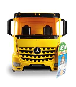Mercedes Benz iso dumpperikuorma-auto harmaa, 63 cm.-2