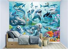 Meren alla / Under the Sea tapetti 243 x 305 cm