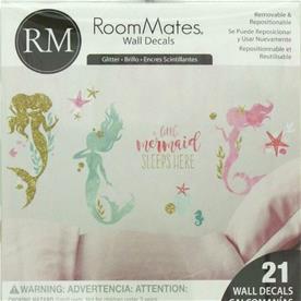 Merenneito glitter Seinätarrat-6