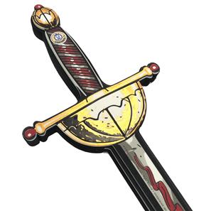 Merirosvon vaahtomiekka, Kapteeni Cross (59 x 13 cm)-2