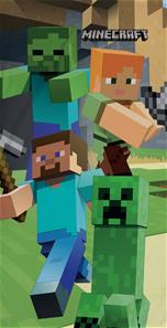 Minecraft kylpypyyhe - 70x140 cm