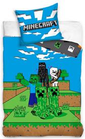 Minecraft Mobs Gamer vuodevaatteet - 100 prosenttia puuvillaa