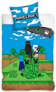 Minecraft Mobs Gamer vuodevaatteet - 100 prosenttia puuvillaa