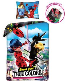 Miraculous Ladybug ''Show your true colours'' vuodevaatteet sis. reppu