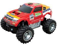 Mitsubishi Pajero Evolution Dakar Rally kauko-ohjattava auto 1:18
