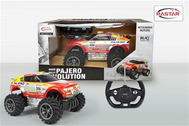 Mitsubishi Pajero Evolution Dakar Rally kauko-ohjattava auto 1:18-2