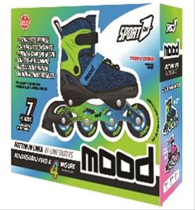MOOD Siniset inline-Rullaluistimet -2
