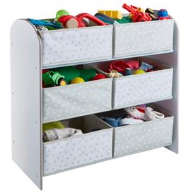 Moose Toys Valkoinen lasten puinen kirjahylly-2