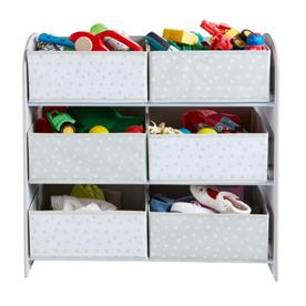 Moose Toys Valkoinen lasten puinen kirjahylly-5