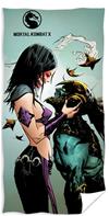Mortal Kombat Gamer -kylpypyyhe - 100 prosenttia puuvillaa