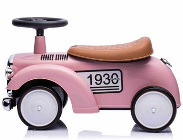 Mortiz Classic Retro Potkuauto, vaaleanpunainen-2