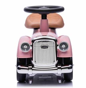 Mortiz Classic Retro Potkuauto, vaaleanpunainen-3