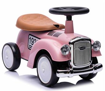 Mortiz Classic Retro Potkuauto, vaaleanpunainen-6