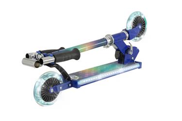 MoVe Electro-Lite taitettava potkulauta LED-valoilla – sininen/violetti-2