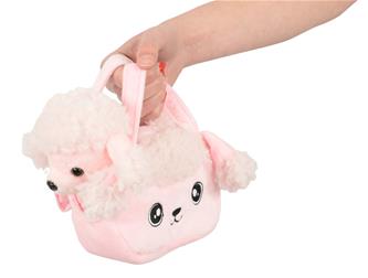 MoVe Pets2Go! 3-pyöräinen potkulauta, pehmokoira ja laukku-8