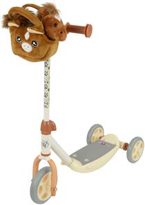 MoVe Pets2Go! 3-pyöräinen potkulauta, pehmoponi ja laukku