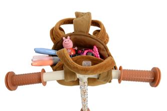MoVe Pets2Go! 3-pyöräinen potkulauta, pehmoponi ja laukku-6