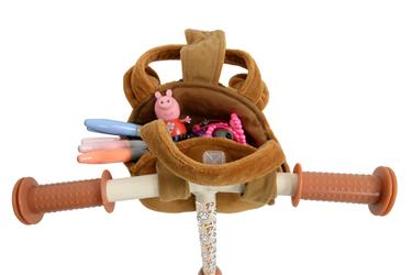 MoVe Pets2Go! 3-pyöräinen potkulauta, pehmoponi ja laukku-6