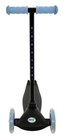 MoVe Tilt & Glo 3-pyöräinen potkulauta LED-valoilla, sininen-2