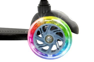 MoVe Tilt & Glo 3-pyöräinen potkulauta LED-valoilla, sininen-3