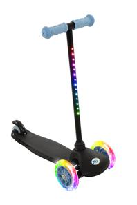 MoVe Tilt & Glo 3-pyöräinen potkulauta LED-valoilla, sininen-6