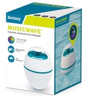 MusicWave kelluva LED Bluetooth-kaiutin uima-altaalle