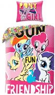 My Little Pony vuodevaatteet ja reppu