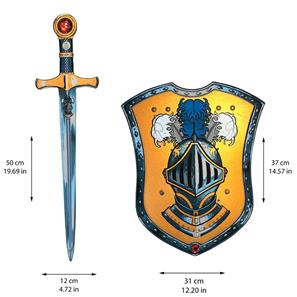 Mystery Knight Vaahtomiekka + Kilpi-5