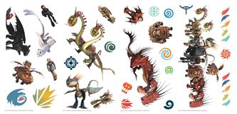 Näin koulutat lohikäärmeesi seinätarrat-4