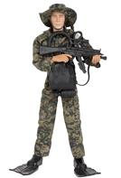 NAVY Seal Special OPS Toimintafiguuri 30,5cm tarvikkeineen