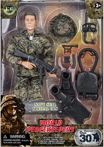 NAVY Seal Special OPS Toimintafiguuri 30,5cm tarvikkeineen-2