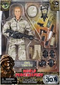 NAVY Seal Team Six Toimintafiguuri 30,5cm tarvikkeineen-2