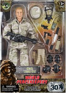 NAVY Seal Team Six Toimintafiguuri 30,5cm tarvikkeineen-2