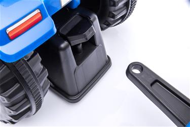 New Holland T7 Potkutraktori perävaunulla, sininen-11