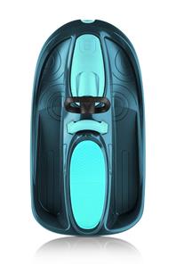 Nimbus Kelkka ohjauspyörällä, Titan Blue-3